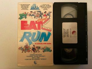 Eat And Run Vhs Rare 1987 Horror Comedy Ron Silver Troma Cult Cannibal World