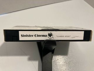 Slander House 1938 Vhs Sinister Cinema Lost Crime Film 16mm Rare Oop B - Movie