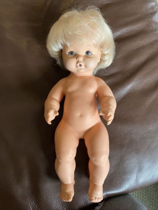 Vtg 1969 Mattel Talking Tender Love Baby Doll