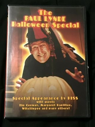 The Paul Lynde Halloween Special Dvd Kiss Rare Oop 1976
