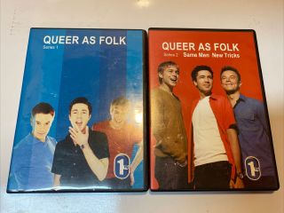 Queer As Folk Series 1 & 2 Dvd Set Complete British Series Rare Oop