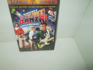 Adventures Of Buckaroo Banzai Rare Sci - Fi Dvd Peter Weller Jeff Goldblum 1984 Ex