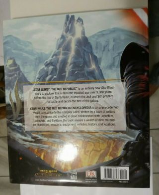 Star Wars The OLD REPUBLIC ENCYCLOPEDIA Hardcover with Dust Jacket Rare 2