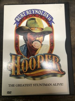Hooper (dvd 1978) Burt Reynolds Jan Michael Vincent Rare Oop Snapcase Sh
