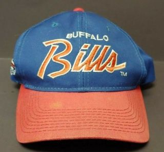 Rare Vintage Nfl Football Buffalo Bills The Twill Snapback Snap Back Hat Cap