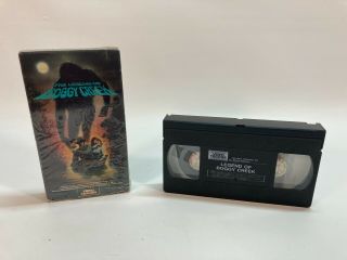 The Legend Of Boggy Creek Vhs Tape Swamp Monster Horror 1990 Rare