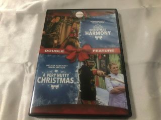 Lifetime Double Feature Dvd Christmas Harmony/ A Very Nutty Christmas Rare Oop