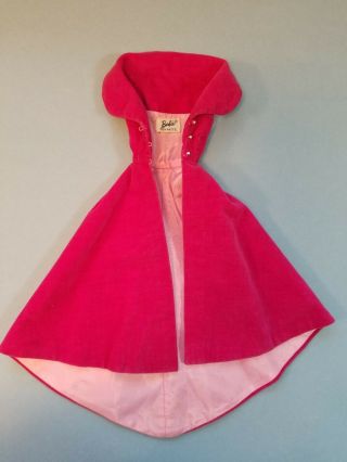 Vintage 1963 Barbie Doll Sophisticated Lady 993 Dress,  Coat & Gloves G,  Mattel 2