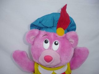 Vintage Fisher Price Cubbi Gummi Bear Plush Pink Doll 13 