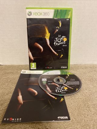 Xbox 360 Le Tour De France 2011 Video Game Complete Pal European Import Rare