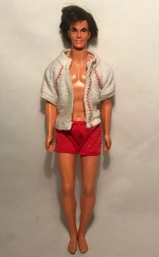 Vintage Mod Hair Ken Barbie Boyfriend Doll 1970 