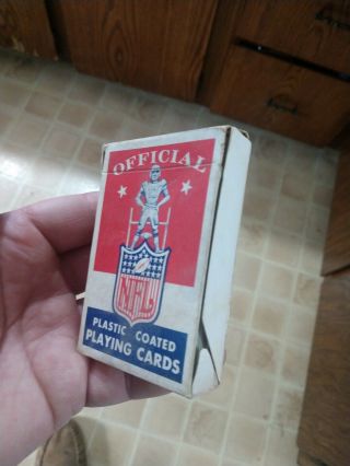B Vintage Rare 1960s Green Bay Packers Football Deck Of Playing Cards Full Deck