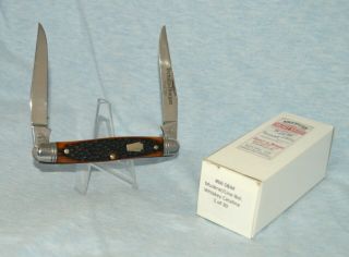 Rare Schatt & Morgan Bone Muskrat Knife 1 Of 30 " In Case /box