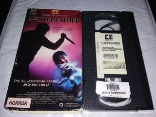 THE STEPFATHER VHS EMBASSY HOME ENTERTAINMENT Rare HORROR SLASHER 1987 3
