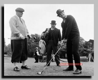 Hv - 0419 Sean Connery James Bond 007 With Golf Clubs Great Rare 8x10 Photo