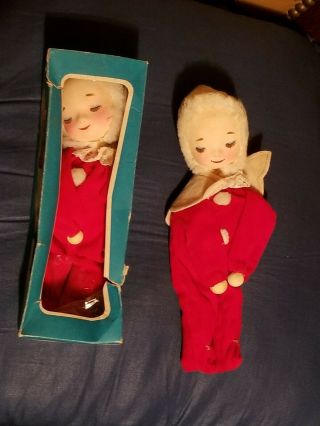 2 Vintage Lil Angel Christmas Doll By Holiday Fair 1 Hedaya Nyc
