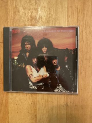 Kiss Creatures Of The Night Us Cd Rare Alternative Cover Polygram Records Issue