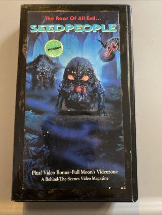 Seed People Vhs Rare Horror Oop From Full Moon Entertainment