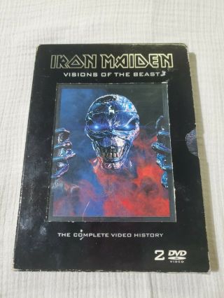 Iron Maiden - Visions Of The Beast (dvd,  2003) Rare Oop,  Complete,