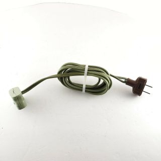 Rare Oem Singer 15 - 125 Sewing Machine Parts - Green Power Cord Adapter Part