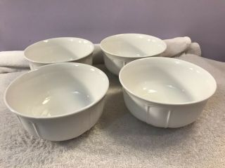 Mikasa Antique White Set Of 4 Cereal Bowls Po3329
