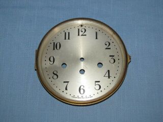 Antique Seth Thomas Mantle Clock Dial And Bezel (westminster Chimes)