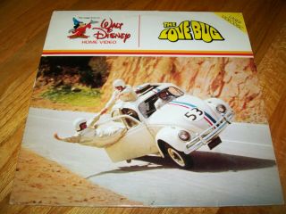 The Love Bug Laserdisc Ld Very Rare Walt Disney Great Film