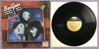 Bee Gees - Greatest Hits Vinyl Lp Record W/ Shrink 1975 (germany) Ex - Nm - Rare