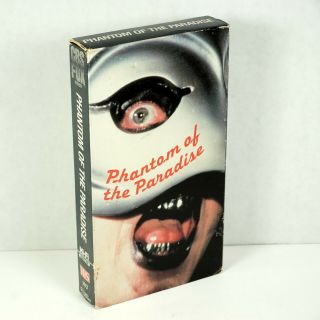 Phantom Of The Paradise Rock Opera Brian De Palma Paul Williams Rare Vhs Tape