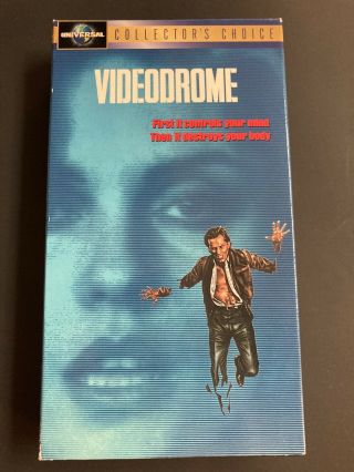 Videodrome (vhs 1982) Horror Movie Rare