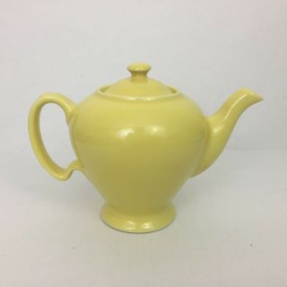 Vintage Mccormick Tea Pot Baltimore Usa Yellow Rare