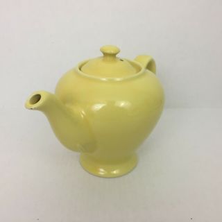 Vintage McCormick Tea Pot Baltimore USA Yellow RARE 3
