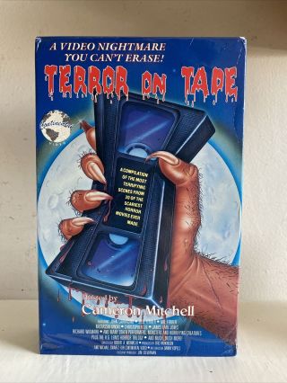 Terror On Tape Big Box Horror Exploitation Continental Vhs Compilation Gore Rare