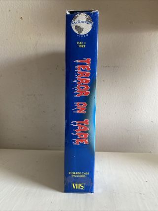 TERROR ON TAPE Big Box horror exploitation Continental VHS compilation gore rare 3