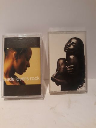 Sade - Lovers Rock Cassette Tape & Love Delux Very Rare