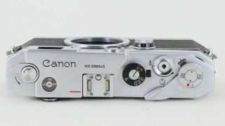 Rare Canon Model L3 Rangefinder Camera Body Leica L39 Screw Mount 