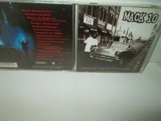 Mack 10 - Based On A True Story Rare Rap Cd Comrads E40 Ice Cube 16 Songs 1997