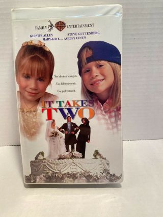 It Takes Two Vhs Screener Promo Demo Rare Mary Kate And Ashley Olsen