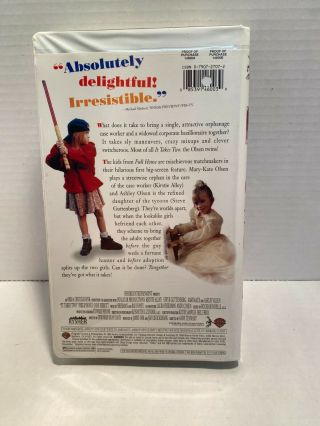 It Takes Two VHS Screener Promo Demo RARE Mary Kate and Ashley Olsen 3