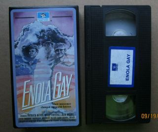 Enola Gay Rare Oop Vhs Patrick Duffy Billy Crystal Gregory Harrison Wwii