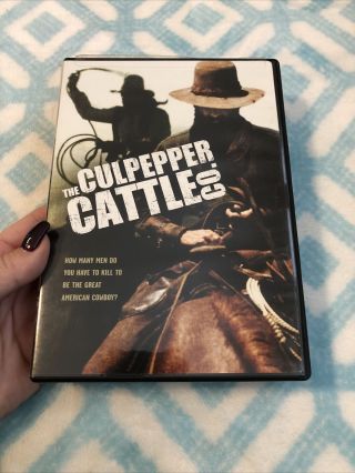 The Culpepper Cattle Co.  Dvd.  Rare Oop.