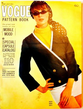 Vintage Vogue Pattern Book Magazines 1960 
