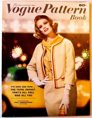 Vintage VOGUE PATTERN BOOK Magazines 1960 ' s U PICK Capsule Catalogs 3