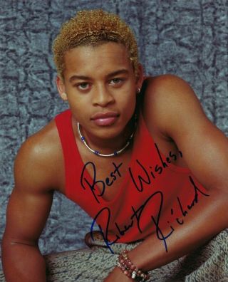 Robert Richard Hand Signed Autograph Photo Rare Signature Hot Sexy One On One