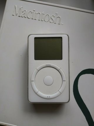 Apple Ipod Classic 2nd Generation Touch Wheel 20gb A1019 Rare