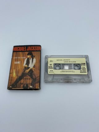 Michael Jackson Leave Me Alone Cassette Single Turkey Rare