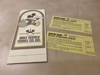 Walt Disney World 1980 Very Rare Discovery Island Vintage Ticket Stub
