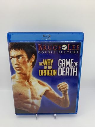 The Way Of The Dragon/game Of Death (shout Factory Blu - Ray) Bruce Lee Rare Oop