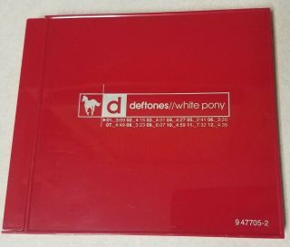 Deftones Cd White Pony Rare [limited Edition Red]