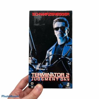 Rare Vintage 1991 Terminator 2: Judgment Day Ft.  Arnold Schwarzenegger Vhs Tape